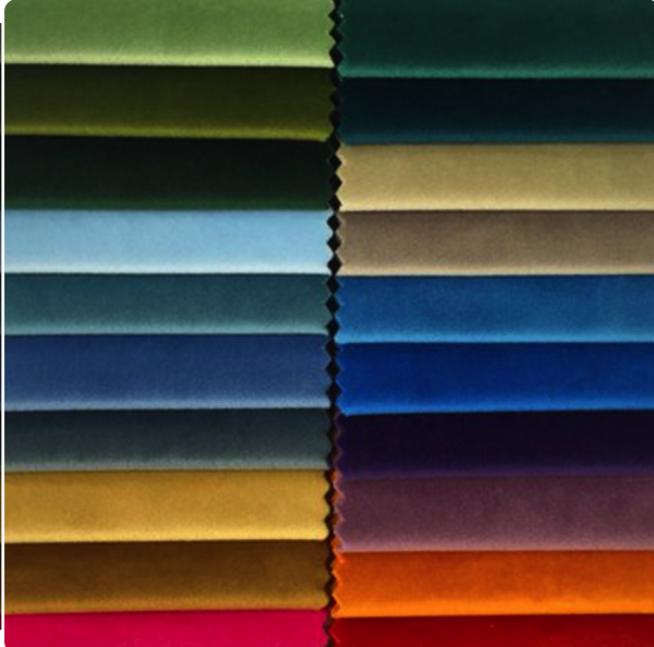 Velvet upholstery Fabric